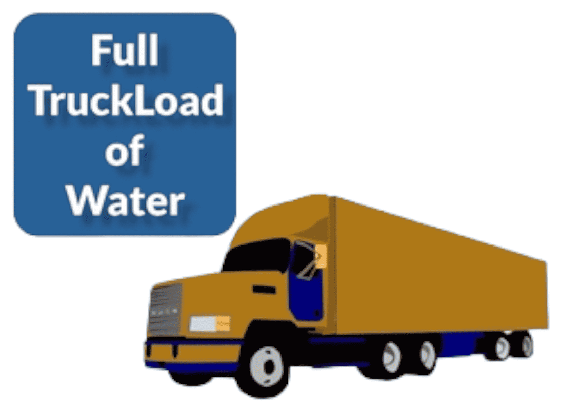 DFW Water Pallets - Full Truckload